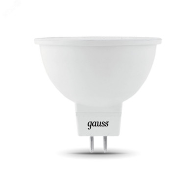 Лампа Gauss MR16 7W 630lm 6500K GU5.3 LED 1/10/100