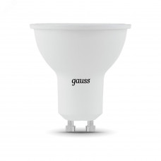 Лампа Gauss MR16 5W 500lm 3000K GU10 LED 1/10/100