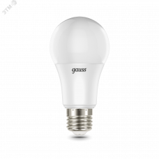 Лампа Gauss A60 10W E27 RGBW+димирование LED 1/50