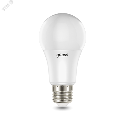 Лампа Gauss A60 10W E27 RGBW+димирование LED 1/50