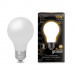 Лампа Gauss Filament А60 10W 820lm 2700К Е27 milky LED 1/10/40