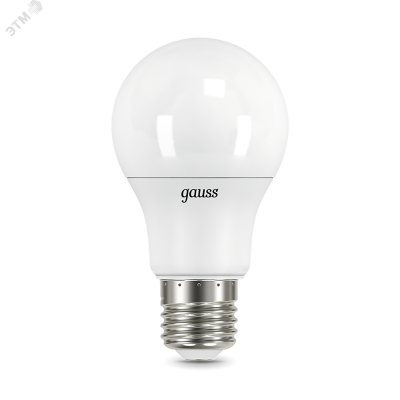 Лампа Gauss A60 16W 1520lm 6500K E27 LED 1/10/50