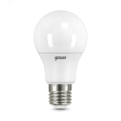 Лампа Gauss A60 10W 920lm 4100K E27 LED 1/10/50