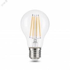 Лампа Gauss Filament А60 12W 1200lm 2700К Е27 LED 1/10/40