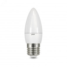 Лампа Gauss Свеча 6.5W 550lm 6500К E27 LED 1/10/100