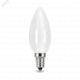 Лампа Gauss Filament Свеча 5W 420lm 2700К Е14 milky LED 1/10/50