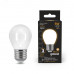 Лампа Gauss Filament Шар 5W 420lm 2700К Е27 milky LED 1/10/50