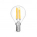 Лампа Gauss Filament Шар 13W 1100lm 2700К Е14 LED 1/10/50