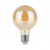 Лампа Gauss Filament G95 6W 550lm 2400К Е27 golden LED 1/20