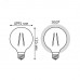 Лампа Gauss Filament G95 6W 630lm 2700К Е27 LED 1/20