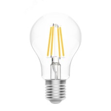 Лампа Gauss Smart Home Filament А60 7W 806lm 2700К E27 диммируемая LED 1/10/40
