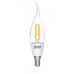 Лампа Gauss Smart Home Filament СF35 4,5W 495lm 2000-6500К E14 изм.цвет.темп.+дим. LED 1/10/40