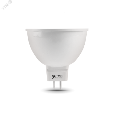 Лампа Gauss Elementary MR16 5.5W 470lm 6500К GU5.3 LED 1/10/100