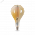 Лампа Gauss Filament А160 8W 780lm 2400К Е27 golden straight LED 1/6