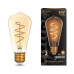 Лампа Gauss Filament ST64 6W 360lm 2400К Е27 golden flexible LED 1/10/40