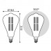 Лампа Gauss Filament ST164 6W 890lm 2700К Е27 golden straight LED 1/6