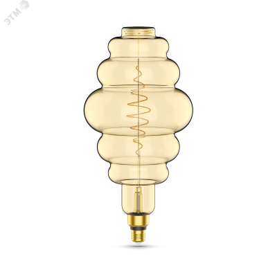 Лампа Gauss Filament Honeycomb 8.5W 660lm 2000К Е27 golden LED 1/2