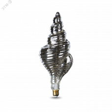 Лампа Gauss Filament TL120 6W 200lm 2400К Е27 gray flexible LED 1/10