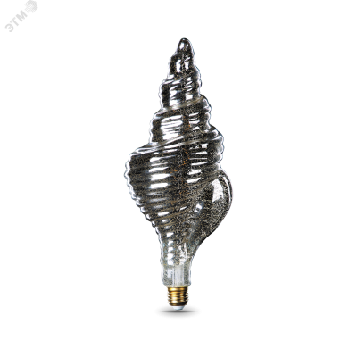 Лампа Gauss Filament TL120 6W 200lm 2400К Е27 gray flexible LED 1/10