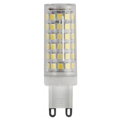 LED лампа  JCD-9W-CER-827-G9 (диод, капсула, 9Вт, тепл, G9)