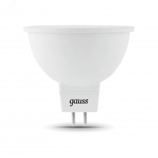 Лампа Gauss MR16 12V 5W 530lm 4100K GU5.3 LED 1/10/100