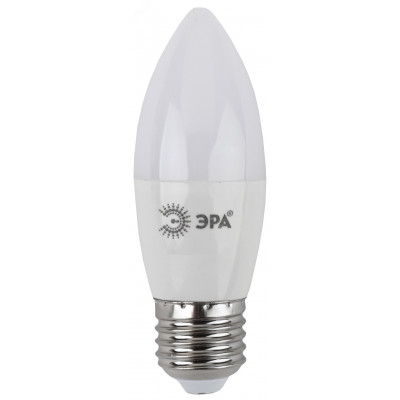 Лампа светодиодная LED B35-9W-860-E27 (диод, свеча, 9Вт, хол, E27 (10/100/3500)