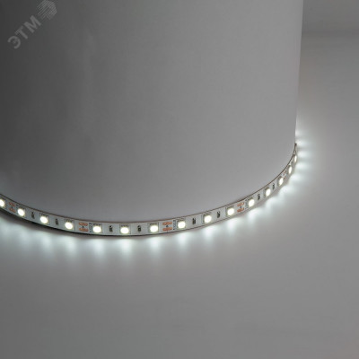 Лента светодиодная, 60SMD(5050)/m 14.4W/m 12V 5m 6500К, LS606