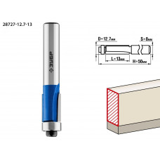 Фреза кромочная с нижним подшипником 12.7x13мм, хвостовик 8мм