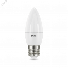 Лампа Gauss Elementary Свеча 12W 950lm 6500K E27 LED 1/10/100