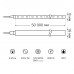 Лента Gauss LED 2835/120-SMD 8W 220V 200lm/m 3000K NEON (8х16мм) IP67 (50м)