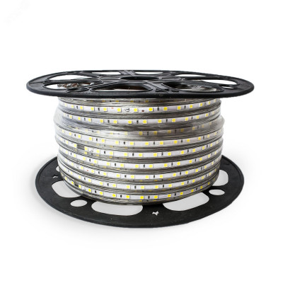 Лента Gauss LED 2835/120-SMD 7W 220V 600lm/m 3000K (11х6мм) IP67 (20м)