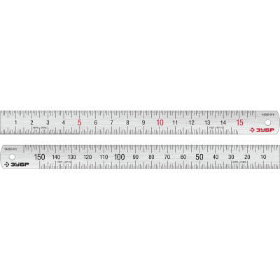Линейка Про-15, усиленная нержавеющая 0.15 м, Профессионал