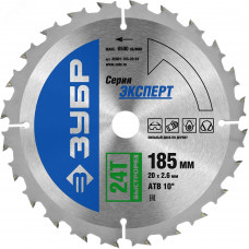 Диск пильный по дереву, 185x20мм 24Т, Быстрорез