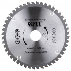 Диск пильный для циркулярных пил по ламинату 200 х 32/30 х 48T