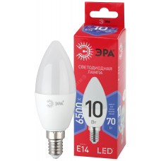 Лампа светодиодная LED B35-10W-865-E14 R (диод, свеча, 10Вт, хол, E14) (10/100/3500)