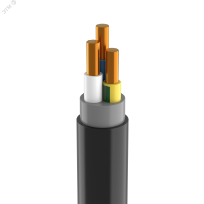 Кабель силовой ВВГнг(А)-LS-хл 3x4 ок(N.PE)-0.66   ТРТС