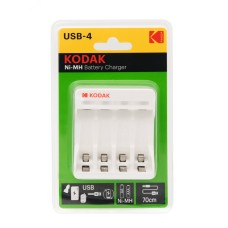 Зарядное устройство для аккумуляторов C8002B USB [K4AA/AAA] (6/24/1200)