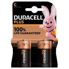 Элемент питания алкалиновый LR14-2BL PLUS 5014433 1,5v (2 шт. в блистере) Duracell