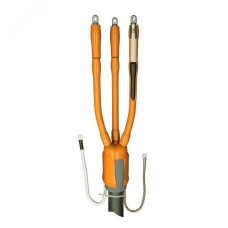 3РКТп-6-70/95 (Б) Муфта кабельная концевая 3РКТп-6-70/95 (Б) для гибких экранированных кабелей с резиновой изоляцией до 6 кВ с болтовыми наконечника