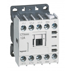 CTX3 Контактор 3п 12А 1НЗ 415В AC Мини