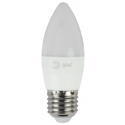 LED лампа  B35-7W-860-E27 (диод, свеча, 7Вт, хол, E27)