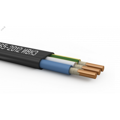Кабель силовой ВВГ-Пнг(А)-FRLSLTx 3х1.5 ок (N.PE)-0.66 ТРТС