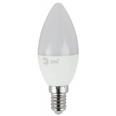 LED лампа  B35-7W-860-E14 (диод, свеча, 7Вт, хол, E14)