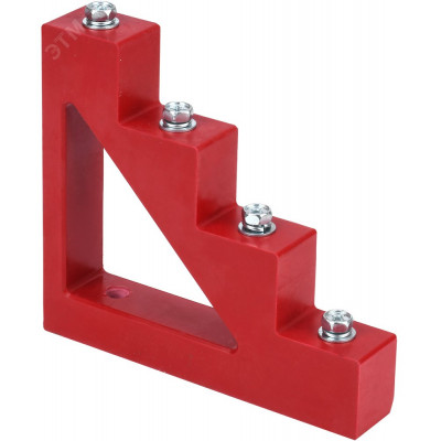 Изолятор ступенчатый ИС4-40 (М8) силовой с болтом ИЭК