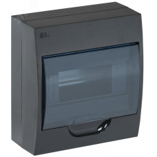 KREPTA 3 Корпус пластиковый ЩРН-П-8 IP41 черный IEK