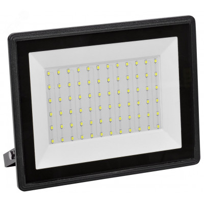 Прожектор LED СДО 06-100 IP65 4000К черный IEK