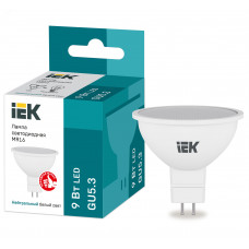 Лампа LED MR16 софит 9Вт 230В 4000К GU5.3 IEK