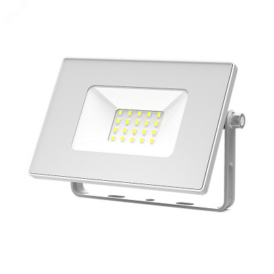 Прожектор Gauss Elementary 20W 1750lm 6500K 200-240V IP65 белый LED 1/20