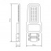 "Светильник Уличный Gauss LED Qplus IP65 455*180*49 100W 12000lm 5000K 120-260V КСС ""Ш"" 1/4"