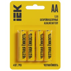 Батарейка щелочая Alkaline Optima LR06/AA (4шт/блистер)